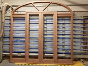 solid oak french doors and frame