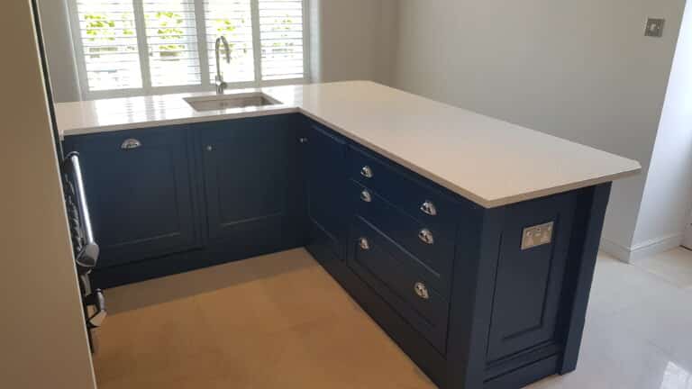 custom built solid oak kitchen