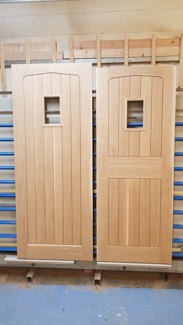 solid oak exterior doors