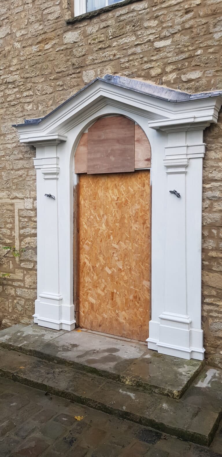 solid oak door surround