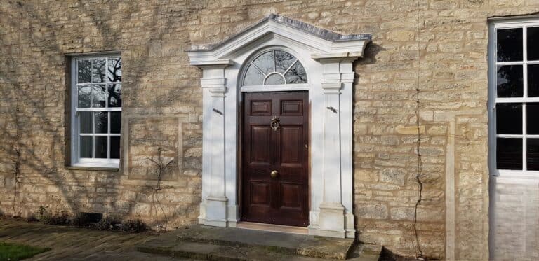Accoya wood door frame