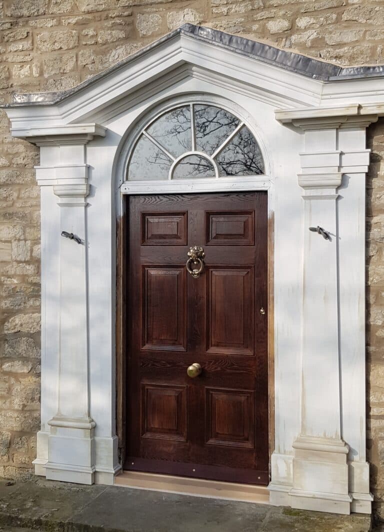 solid oak door surround