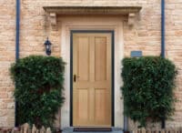 4 panel Oak door