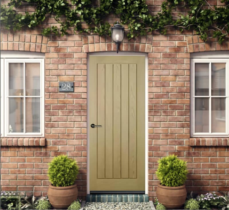 Mexicano Oak door