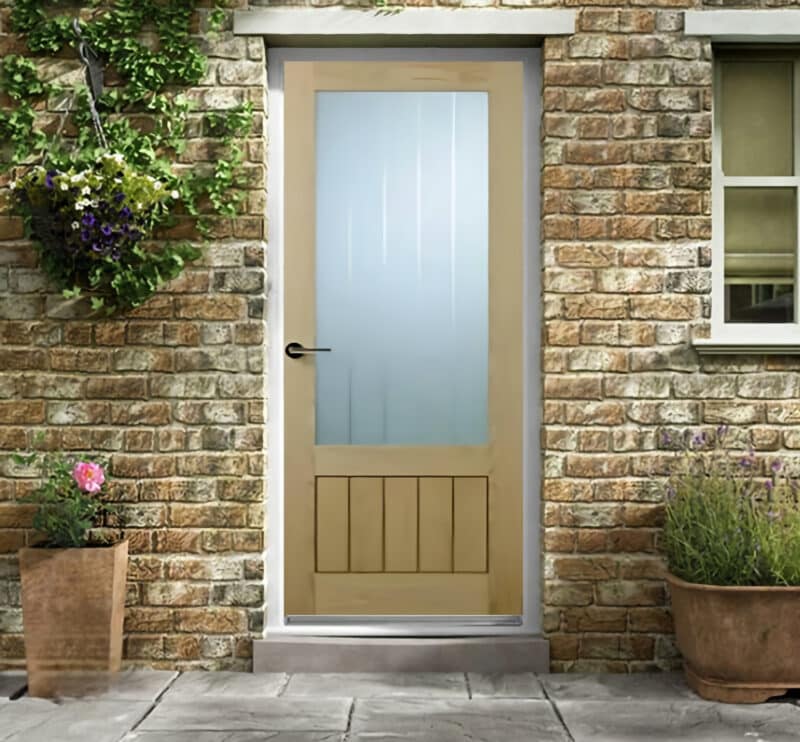 Chatsworth oak door