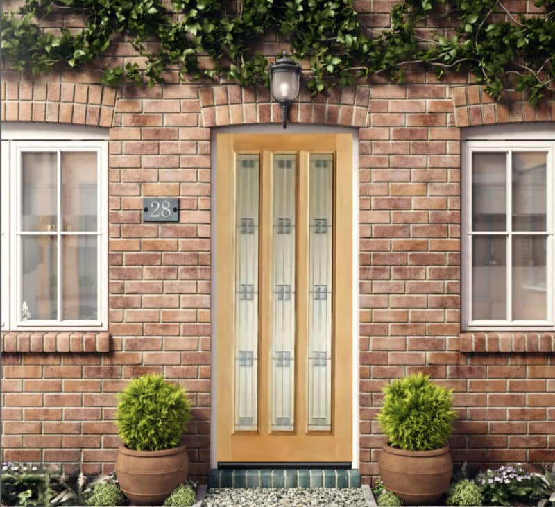 Granada Oak door