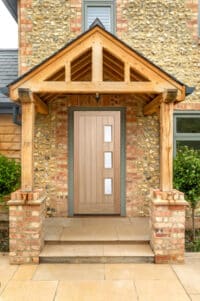 Newbury external solid oak door
