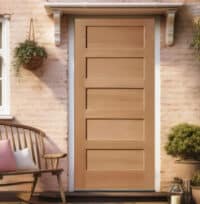 Vancouver external oak door