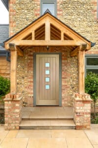 Churchill external oak door