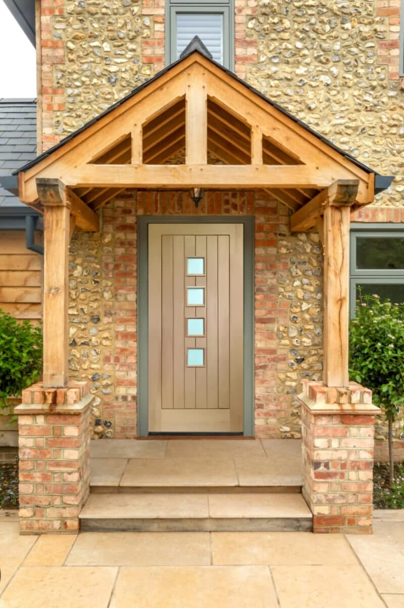 Churchill external oak door