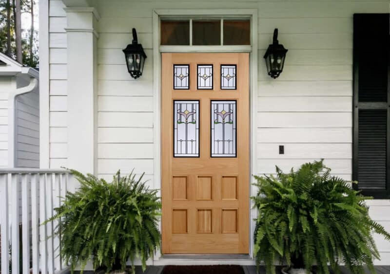 Knightsbridge external oak door