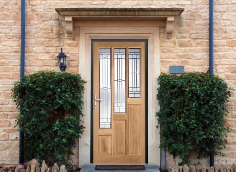 Coventry Glazed external oak door