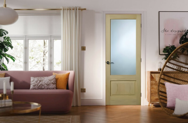 Chicago Glazed internal oak door