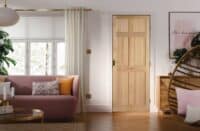 6 Panel internal oak Door