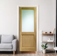 Lisbon Glazed internal oak door