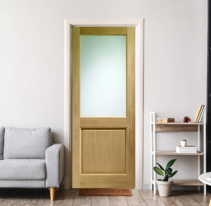 Lisbon Glazed internal oak door
