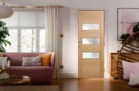 Ashfield Flush Internal Oak Door