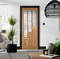Coventry Glazed internal oak door
