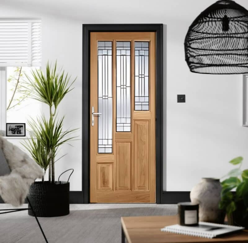 Coventry Glazed internal oak door