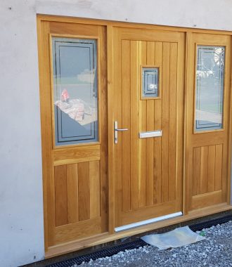 Why are solid timber doors considered better than veneer doors?